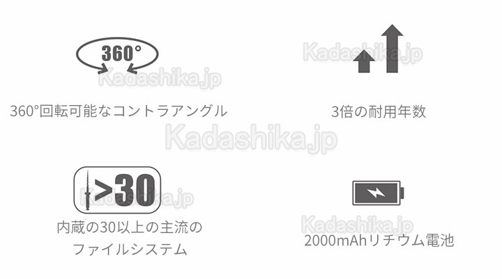 Woodpecker エンドスマートプラス エンド用モーター